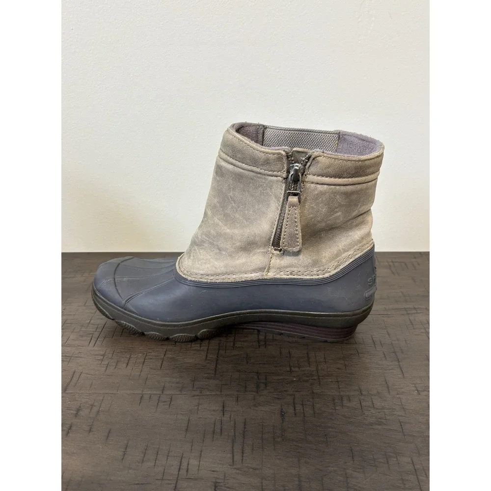 Sperry Top Sider Saltwater Wedge Tide Duck Boots Women's Size 7 Gorpcore